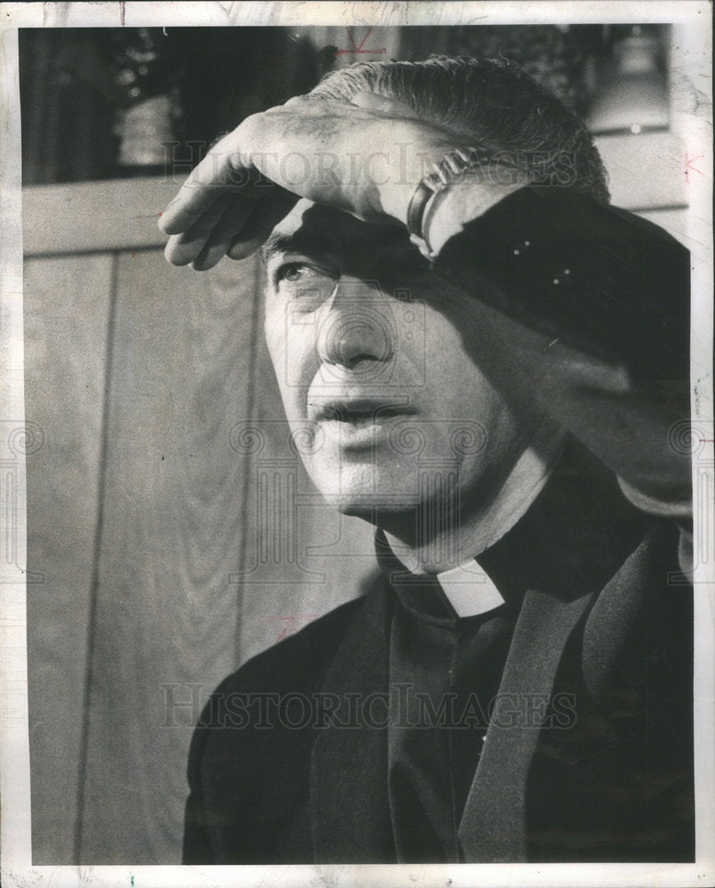 1968 Press Photo Rev. Francis X. Lawlor - Historic Images