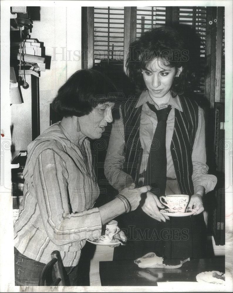 1978 Press Photo Anne DeSalvo Working - Historic Images