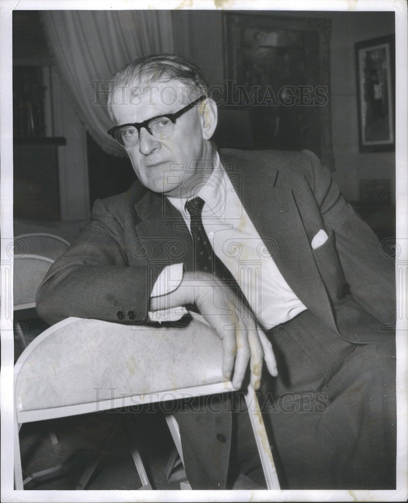1954 Press Photo Richard Kidston Law British Conservative Politician - Historic Images