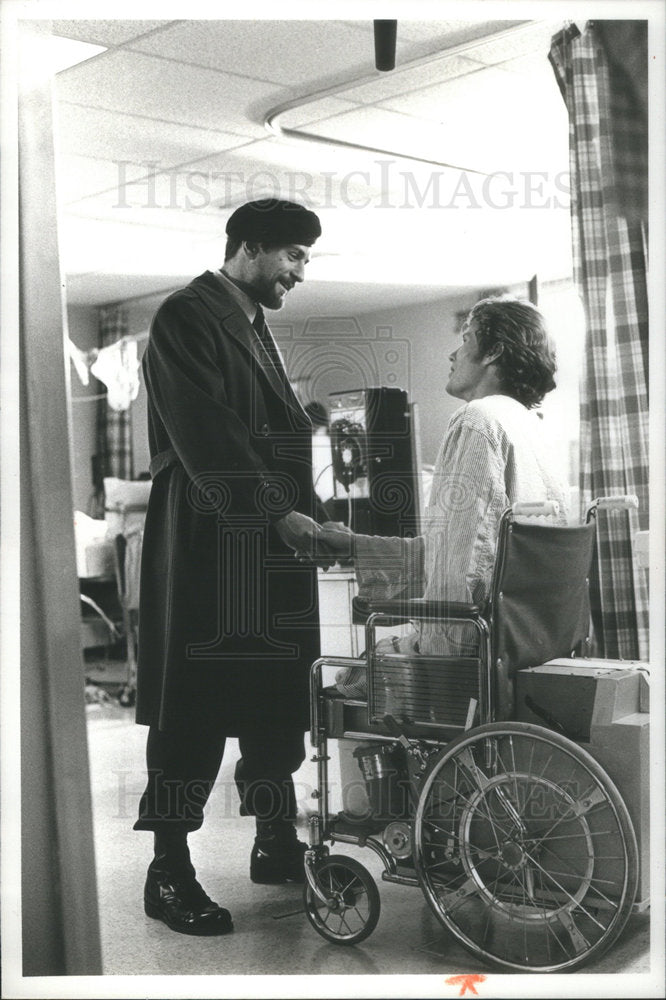 Press Photo Actors Robert de Niro  and John Savage - Historic Images