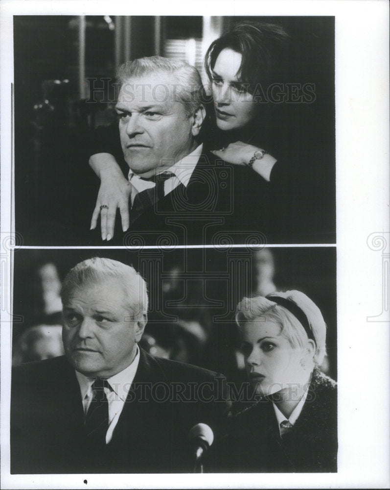1996 Press Photo Brian Dennehy directs, co-writes and star with Bonnie Bedella - Historic Images
