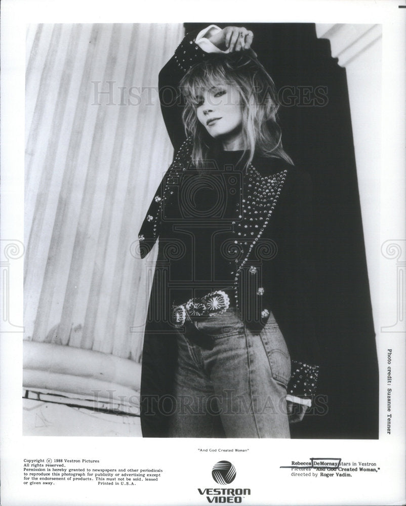 1988 Press Photo Rebecca DeMornay Actress - Historic Images
