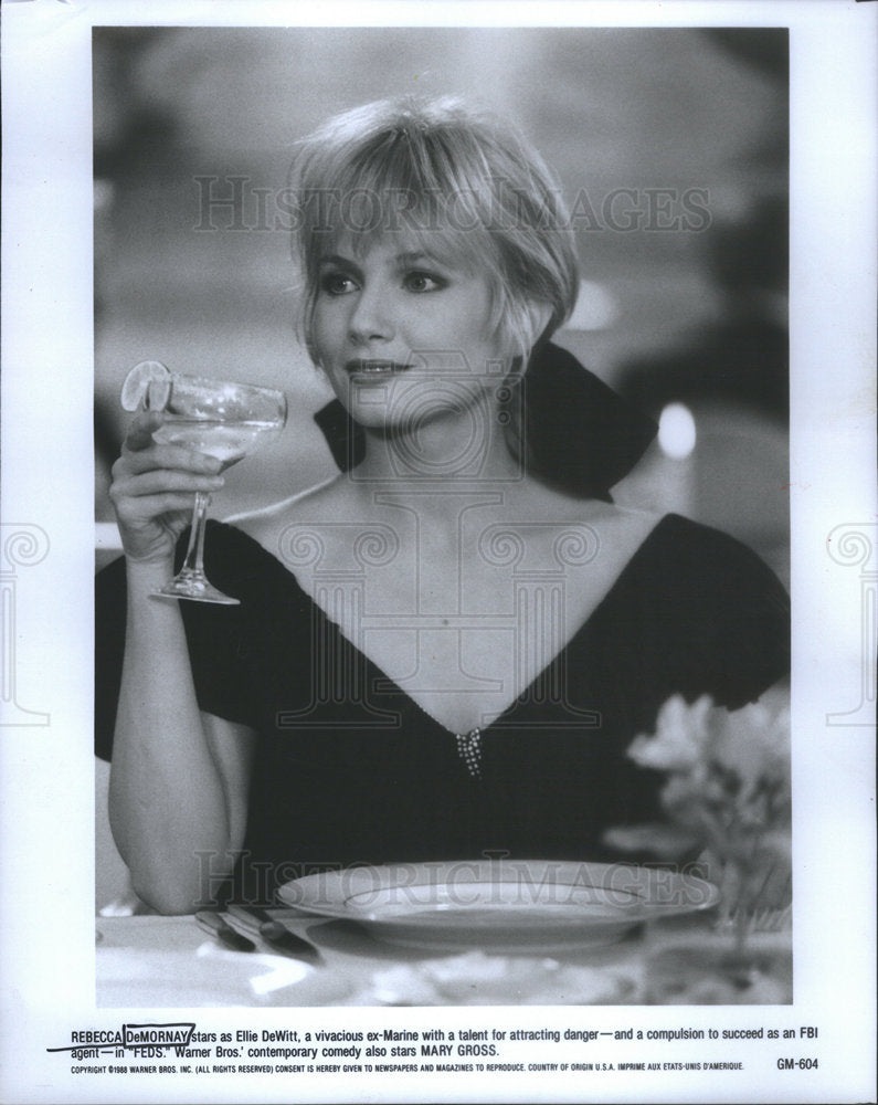 1988 Press Photo Rebecca De Mornay American Film &amp; Television Actress - Historic Images