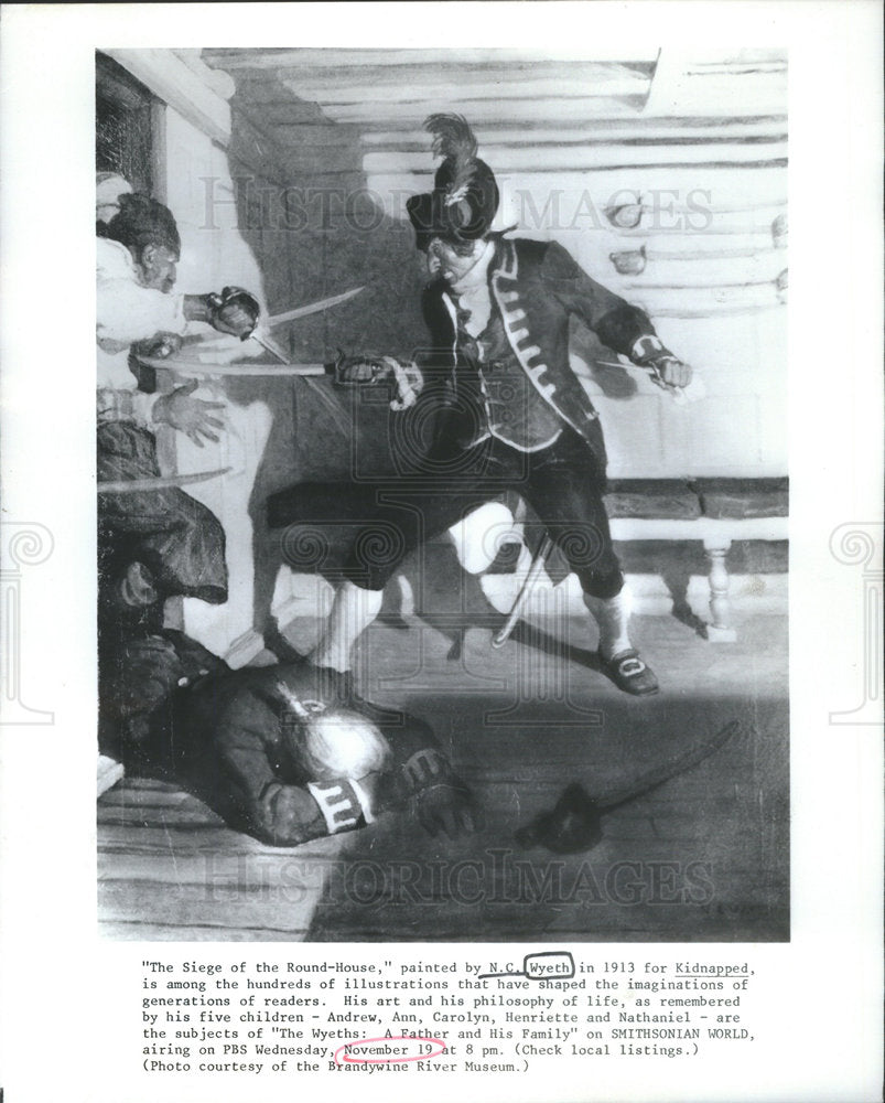 1913 Newell Convers Wyeth American Artist & Illustrator - Historic Images