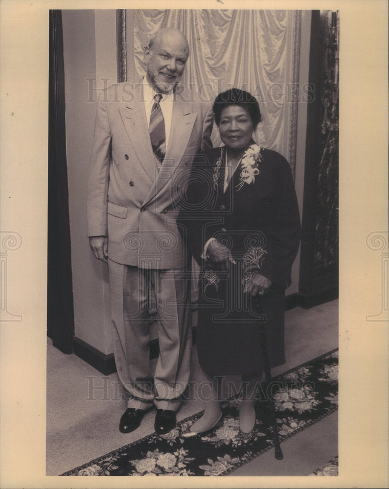 1993 Rev. Addie Wyatt American Civil Rights Activist & Pastor - Historic Images