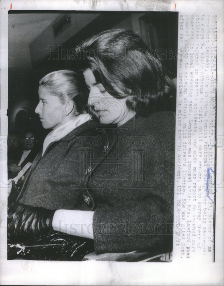 1962 Patricia Kennedy Lawford American Socialite - Historic Images