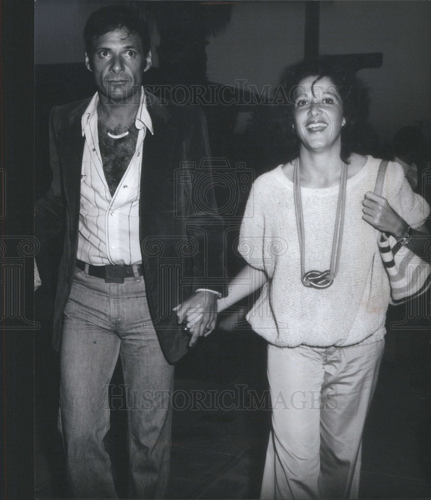 1981 Press Photo Linda Lavin and husband Ron Liebman. - Historic Images