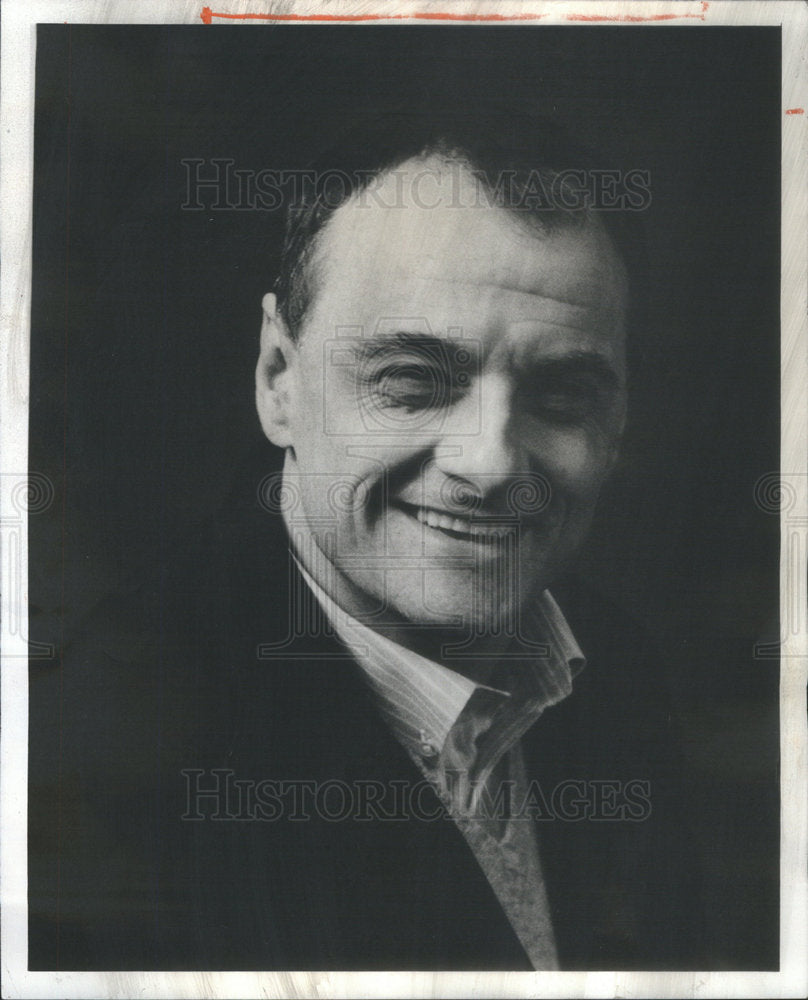 1983 Press Photo Author Pierre Laville "Red River" - Historic Images