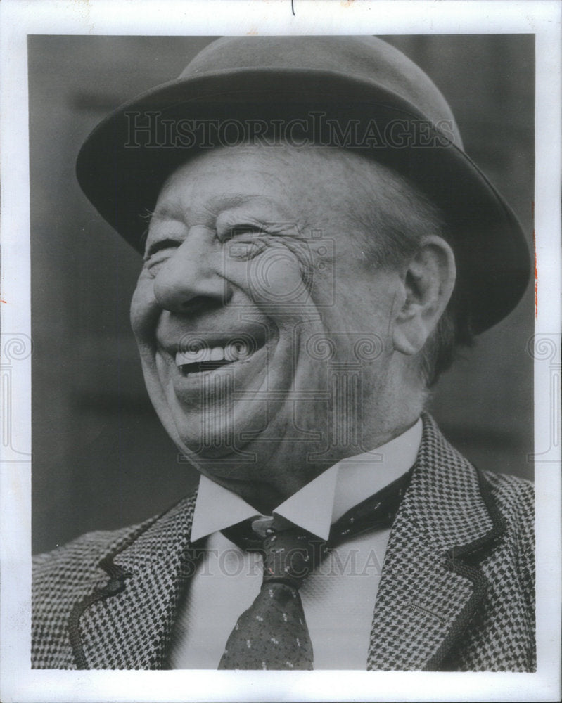 1975 Press Photo Bert Lahr "The Night They Raided Minsky's" - Historic Images