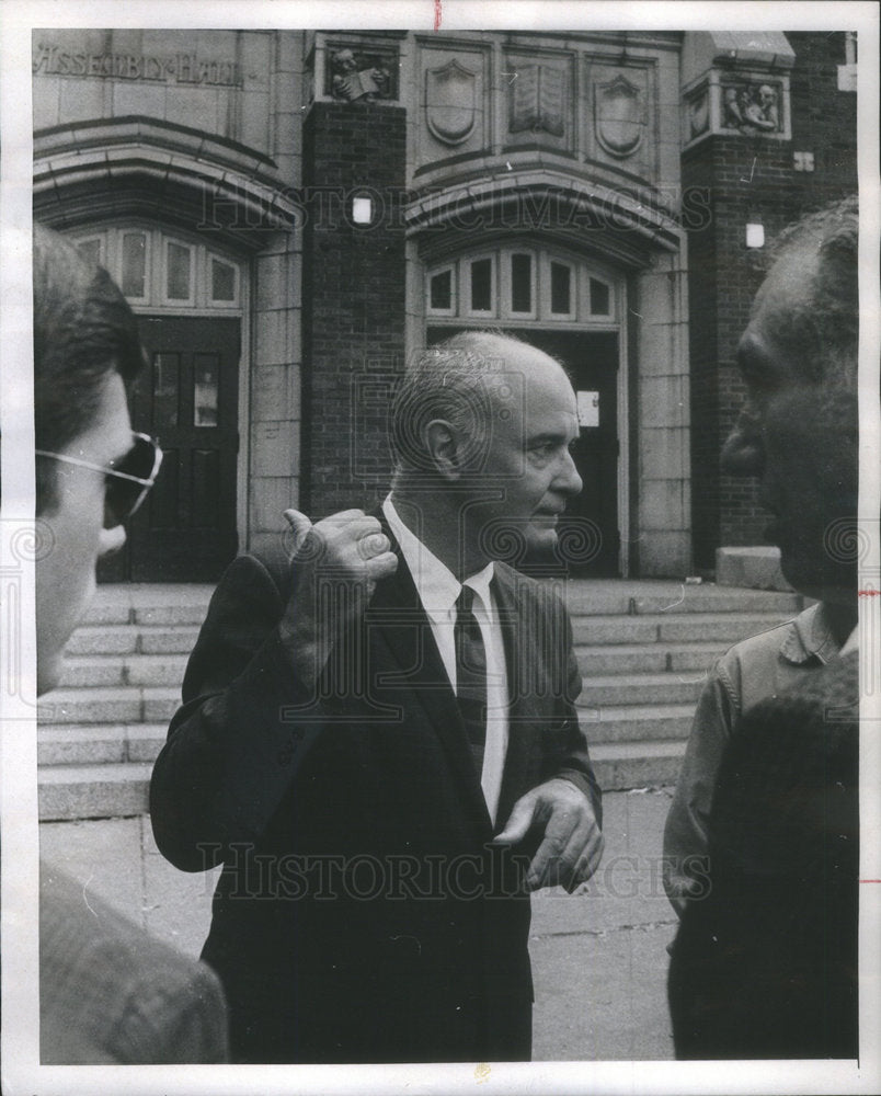 1969 Calumet High Principal Charles L. La Force - Historic Images