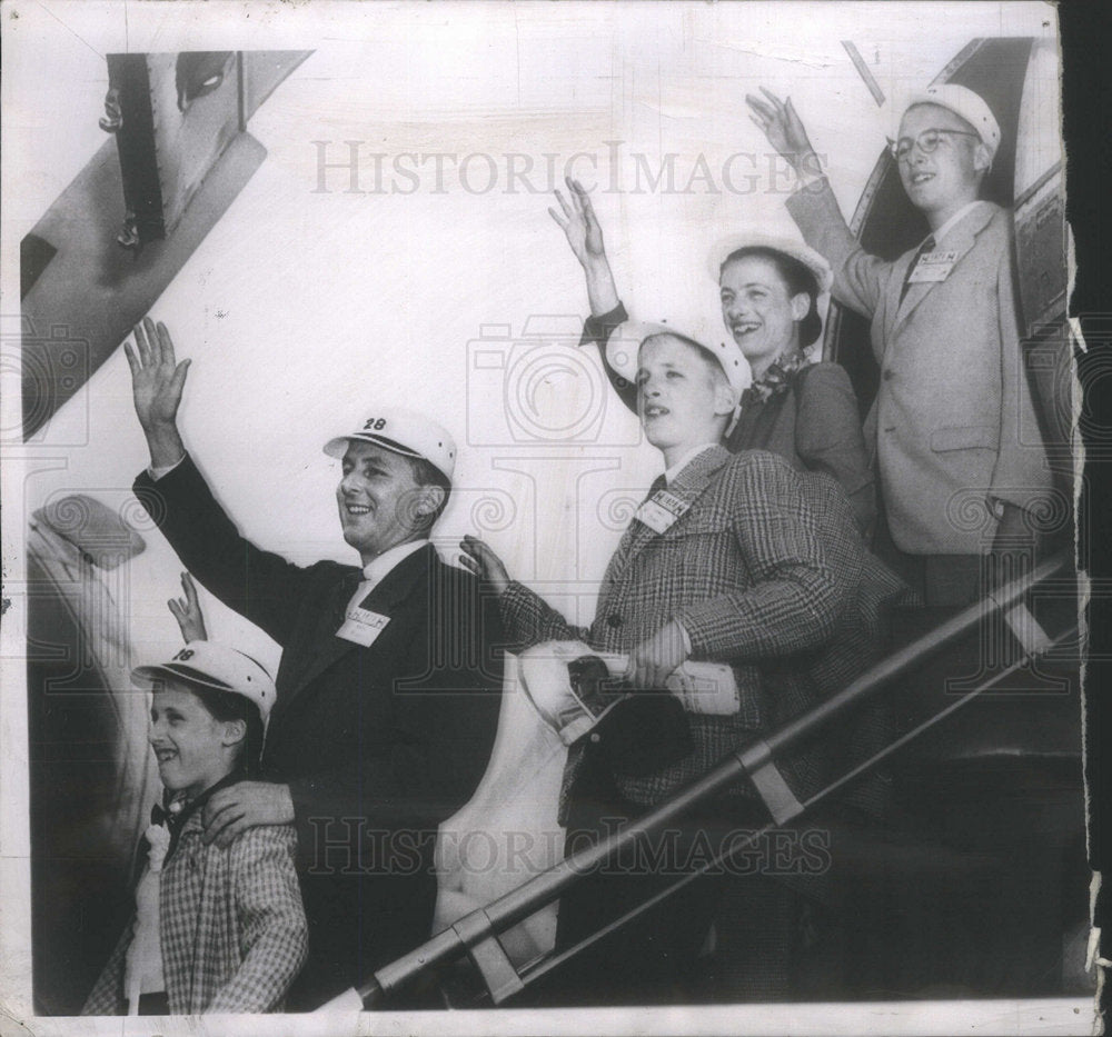 1953 Press Photo Dr.Nathan M. Pusey/President Harvard University/1928 Reunion - Historic Images