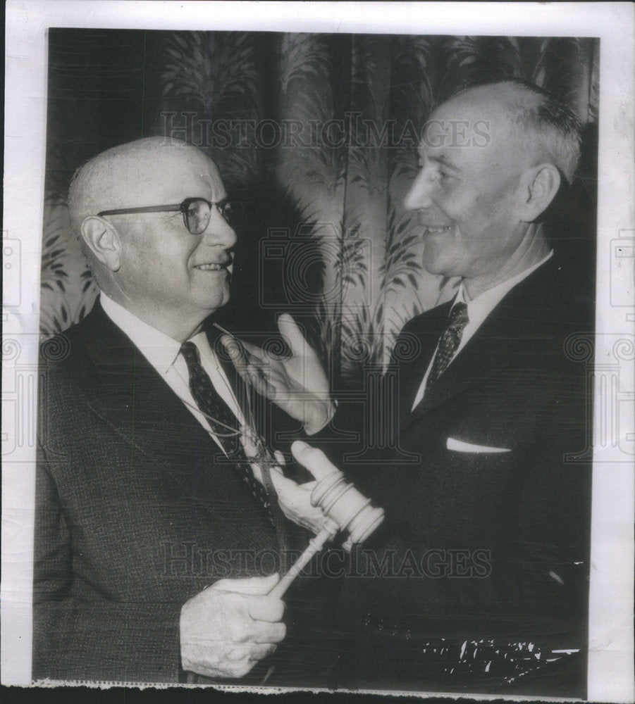 1956 Presbyterian Church Moderators David W. Proffitt Paul S. Wright - Historic Images