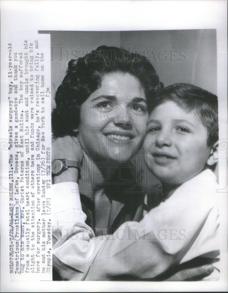 1964 Miracle Surgery Deme trlous Prosiiakos  - Historic Images