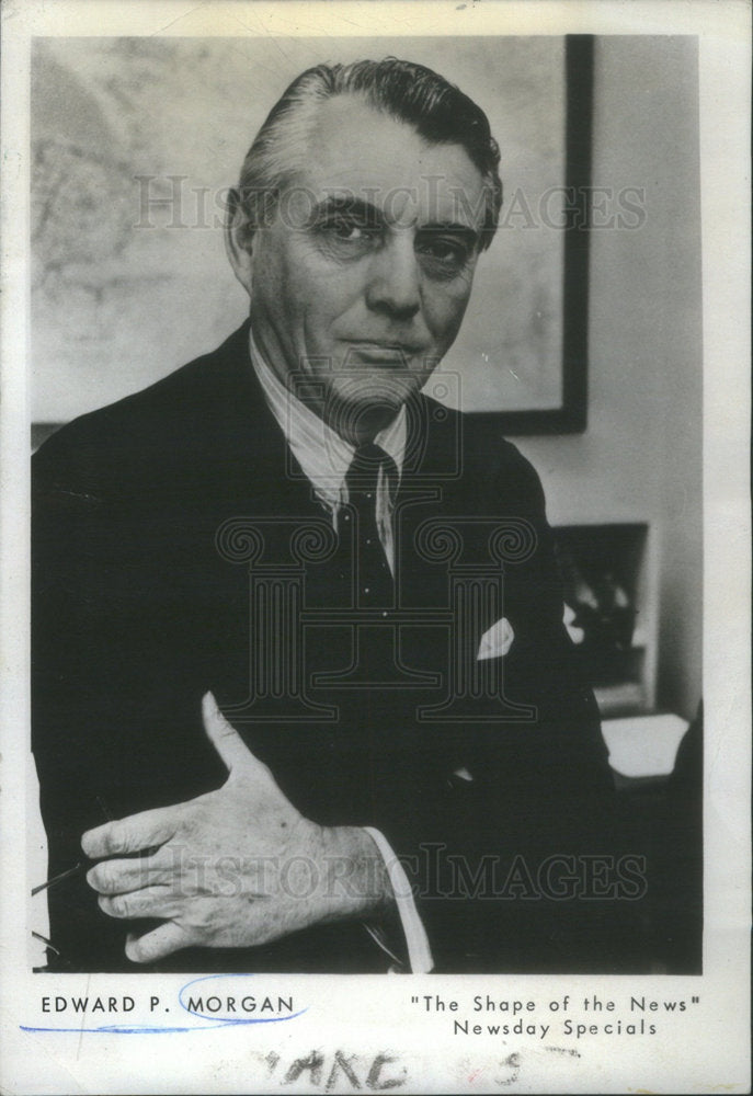 1967 Edward P. Morgan/Journalist/Author - Historic Images