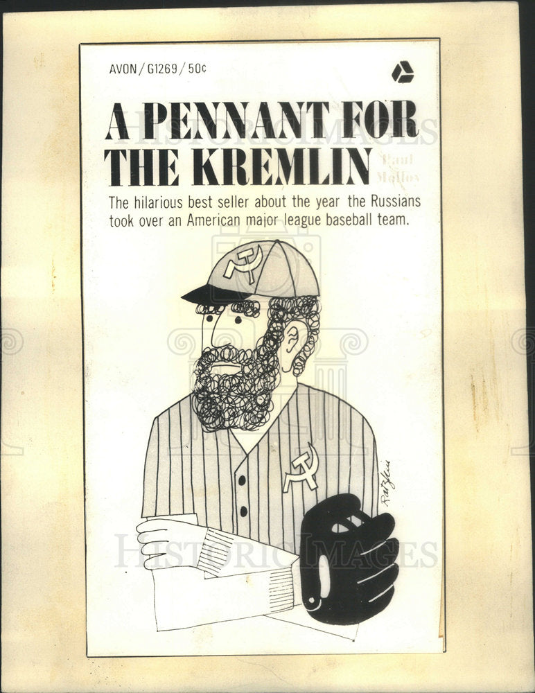 1965 Paul molloy's novel a pennant for the Kremlin - Historic Images