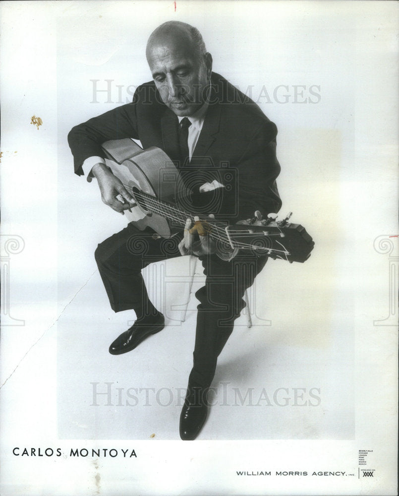 1968 Carlos Montoya Musician - Historic Images