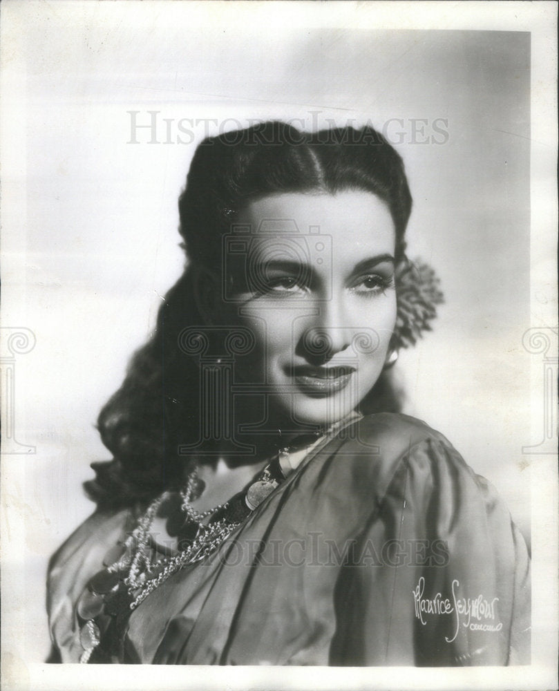 1946 Press Photo Dancer Vela Montoya - Historic Images