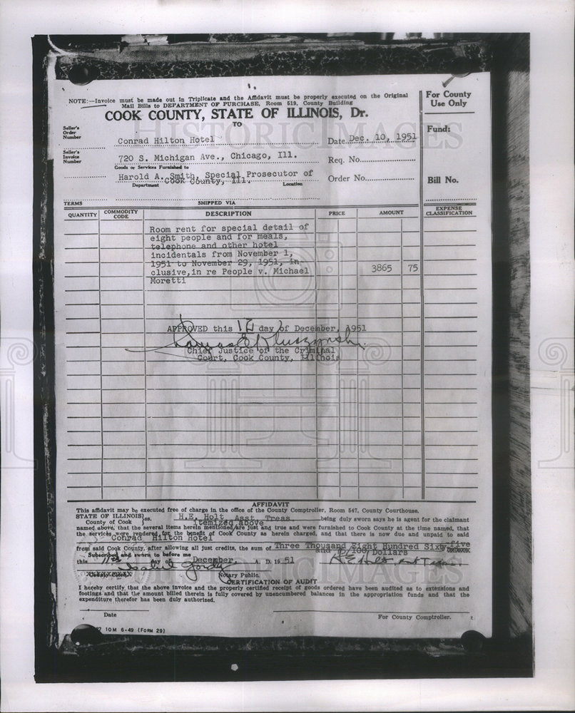 1951 Cook County, State of Illinois,Dr.-Historic Images