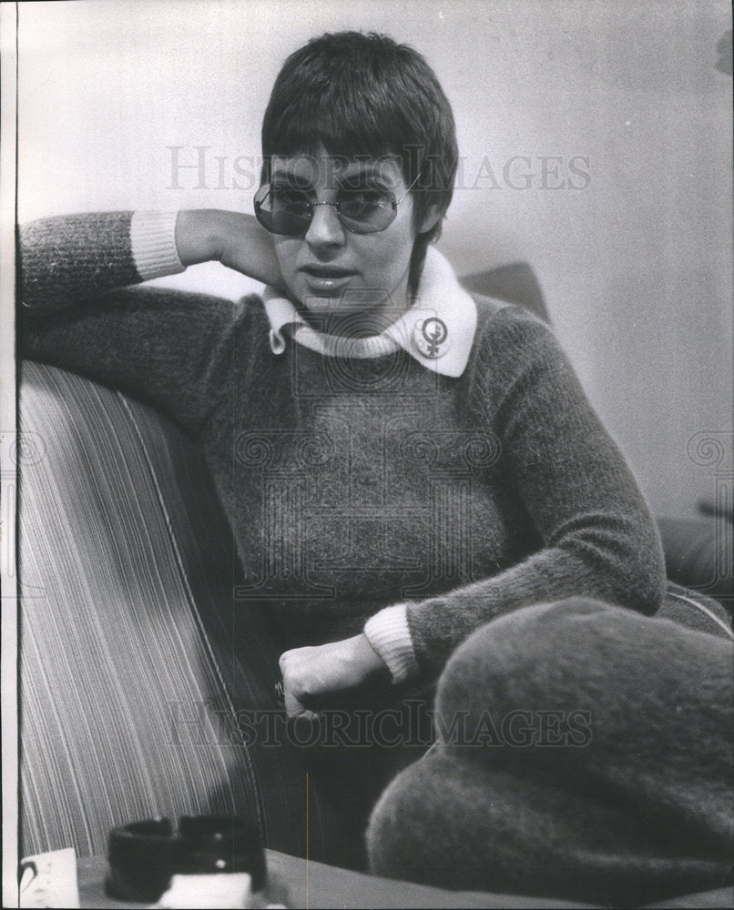 1972 ROBIN MORGAN AMERICAN FEMINIST ACTIVIST WRITER - Historic Images