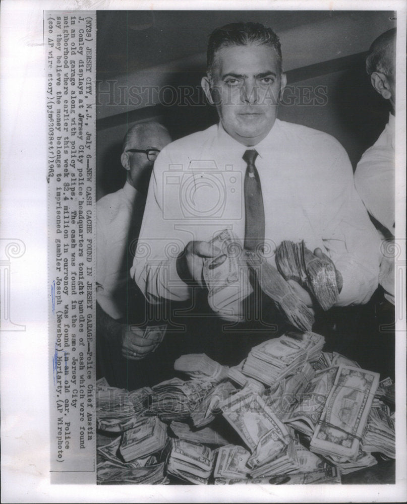 1962 Press Photo Joseph Moriarty - Historic Images