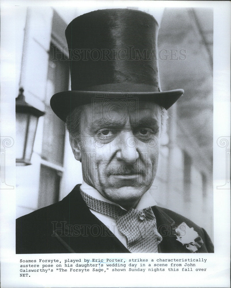 1970 Eric Porter   The Fosyte Saga - Historic Images