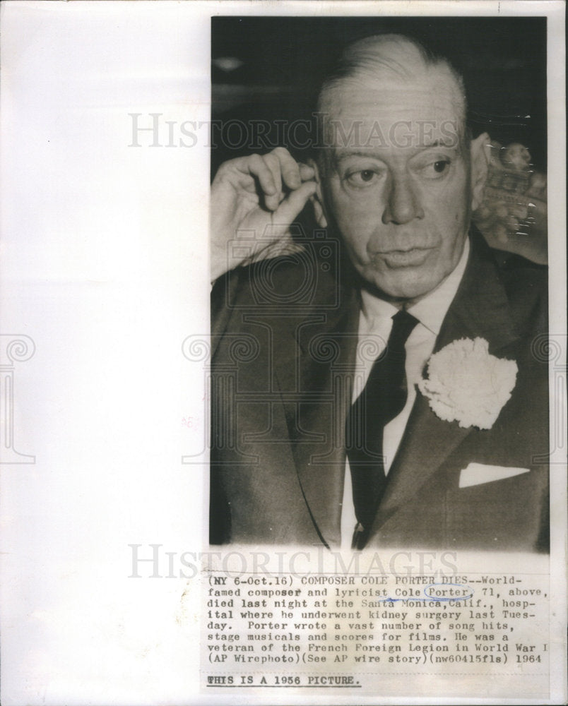 1964 Cole Porter   Composer - Historic Images