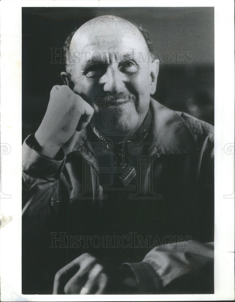 1986 Press Photo Michael Powell was a renowned English film director, celebrated - Historic Images