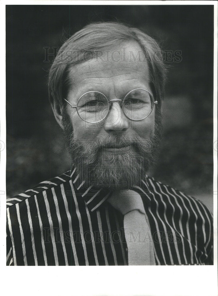 1980 Press Photo Ristomatti Ratia creative CP of Marimekko Inc. - Historic Images