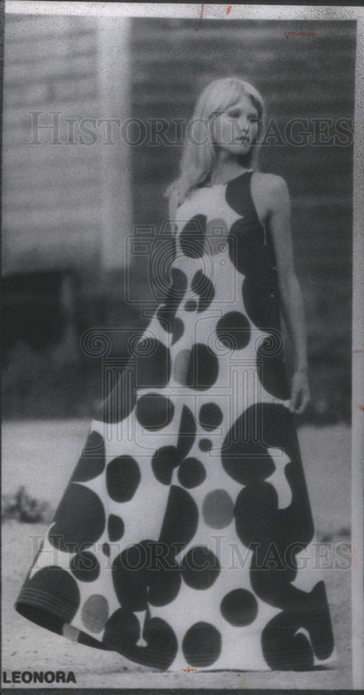 1973 Press Photo Armi Ratia dress - Historic Images