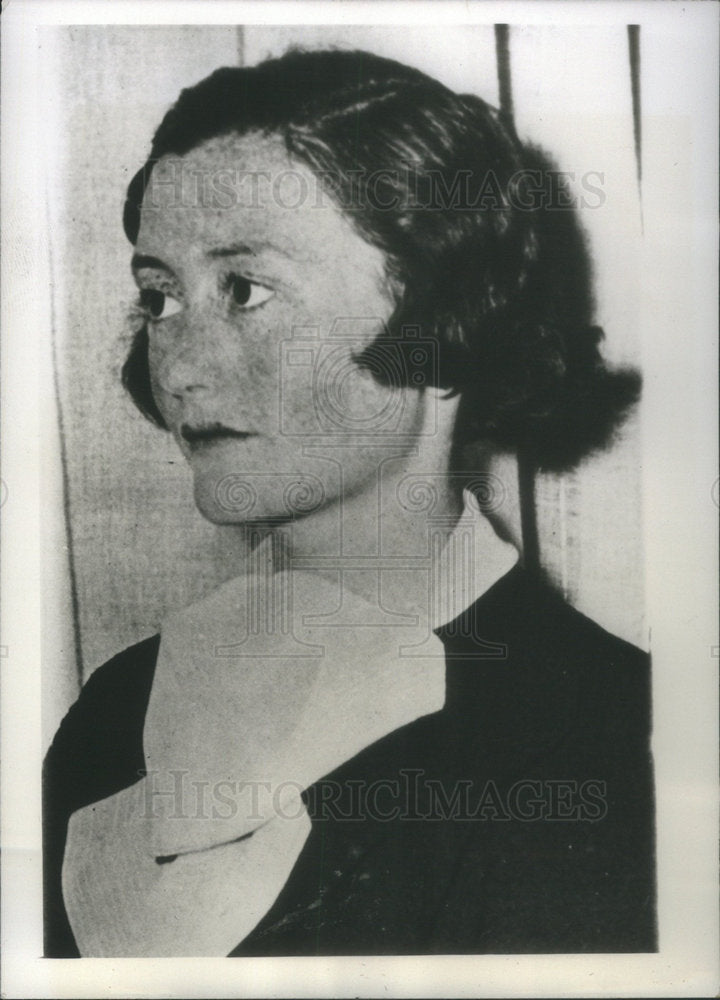1941 Press Photo Mrs. Beatrice Clough Rathbone British Politician - Historic Images