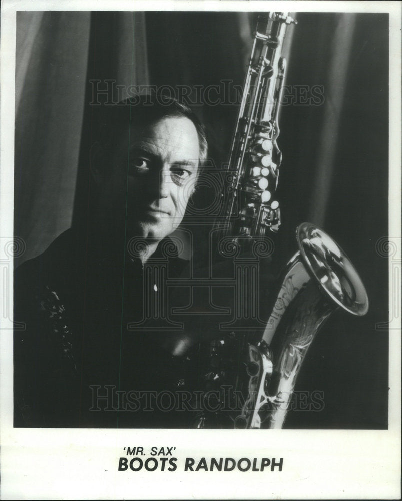 1975 Musician Mr.Sax Boots Randolph - Historic Images