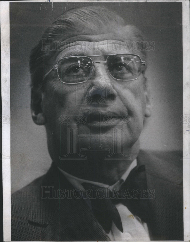 1974 Press Photo Joseph Rauh attorney representing the district 31 steel workers - Historic Images