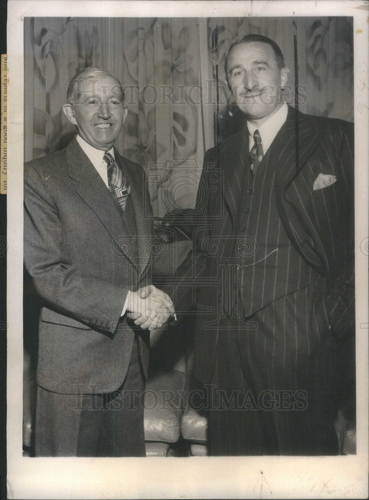 1945 J. Arthur Rank President of the British Producers&#39; Association - Historic Images