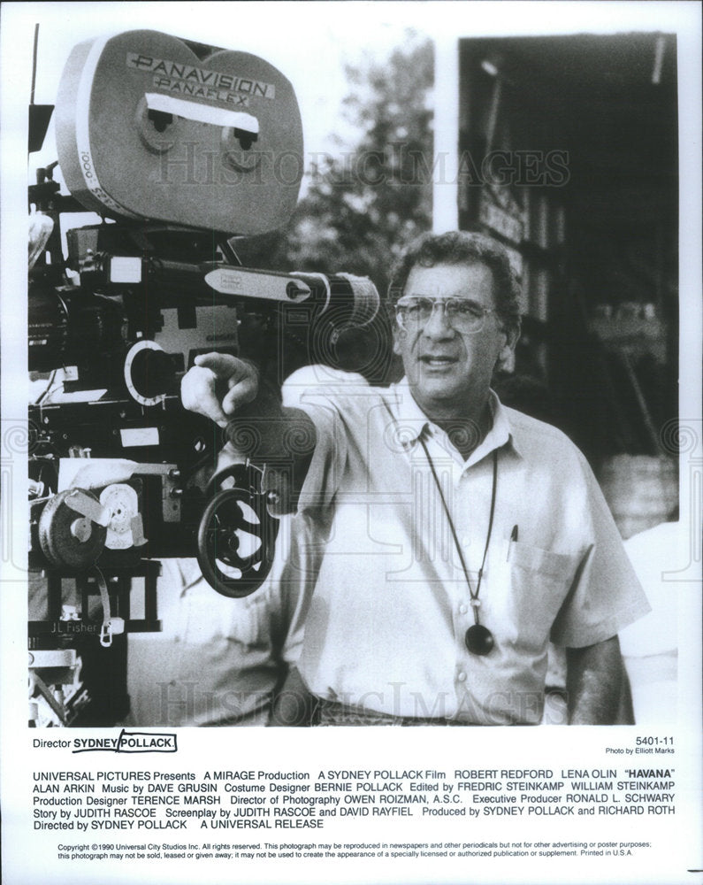 1990 Sydney Irwin Pollack American Film Director Producer Actor - Historic Images