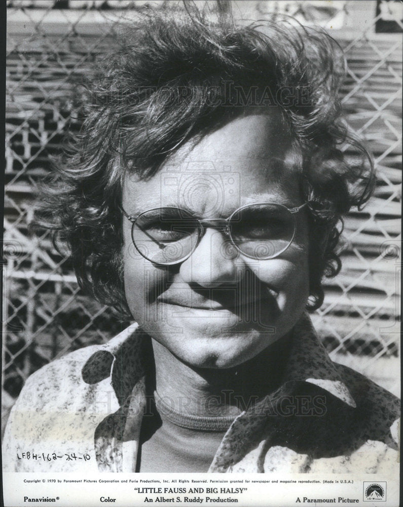 1971 Michael Pollard American Actor In Little Fauss And Big Halsy - Historic Images