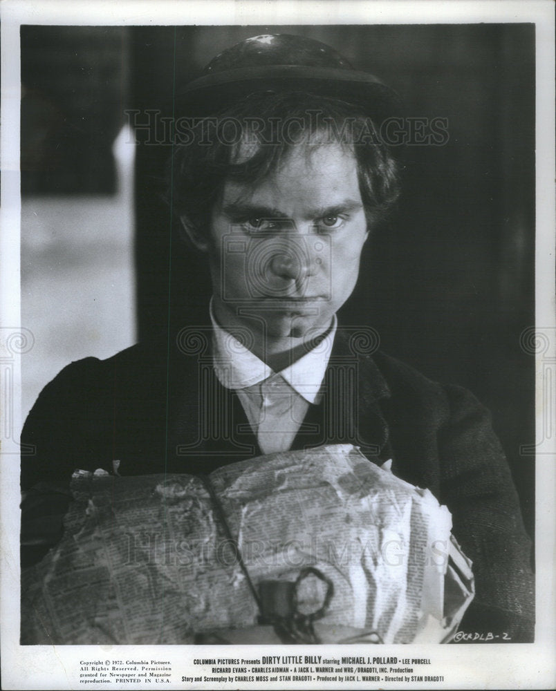 1974 Michael Pollard stars in "Dirty Little Billy" - Historic Images