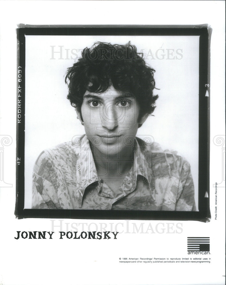 1996 Press Photo Jonny Polonsky - Historic Images