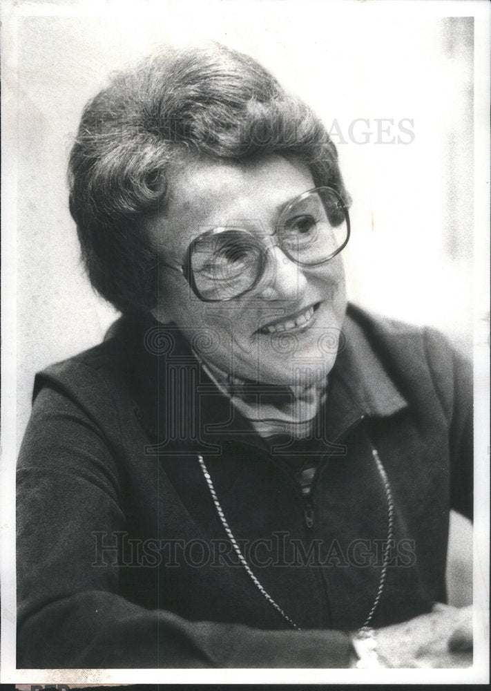 1980 Press Photo Marina Polvay, Cookbook author. - Historic Images