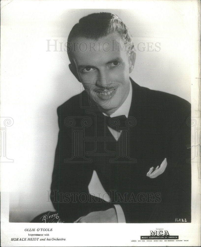 1942 Ollie O'Toole impersonator with Horace Heidt and his Orchestra - Historic Images