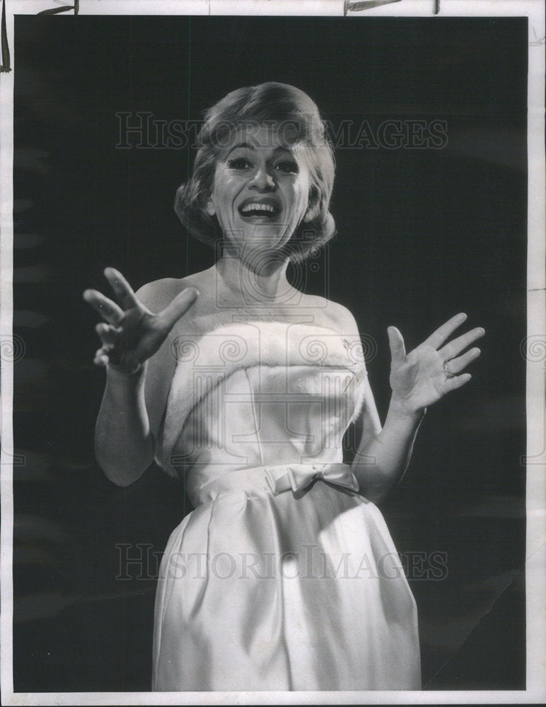 1964 Press Photo Georgia Gibbs The Jack Paar Show Songstress - Historic Images