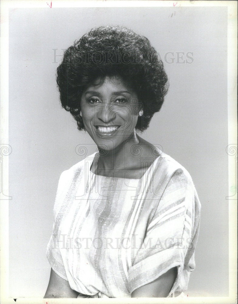 1985 Press Photo Actress Marla Gibbs - Historic Images