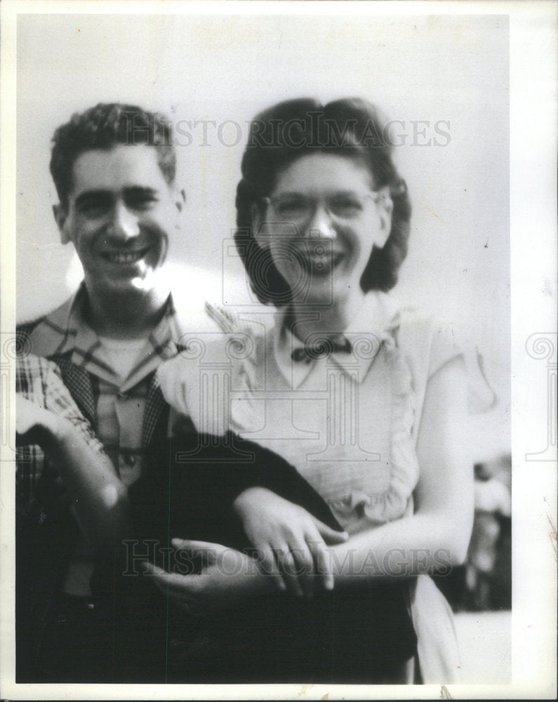 1982 Press Photo Benjamin Gibons & Sybil Gibons a loving, hardworking couple - Historic Images
