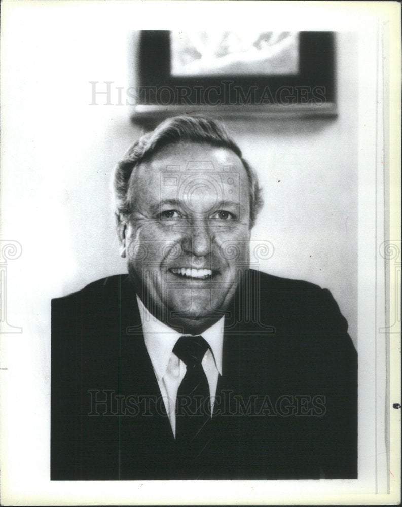 1988 Press Photo Robert Gibson AFL CIO President - Historic Images