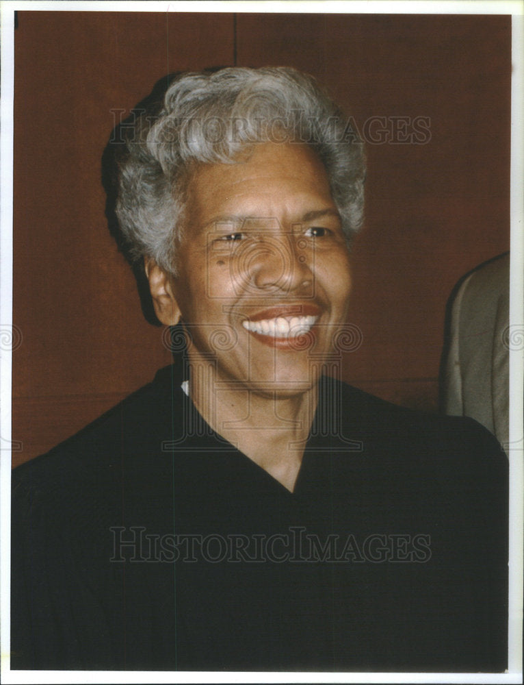 Press Photo Arnette Hubbard Judge - Historic Images