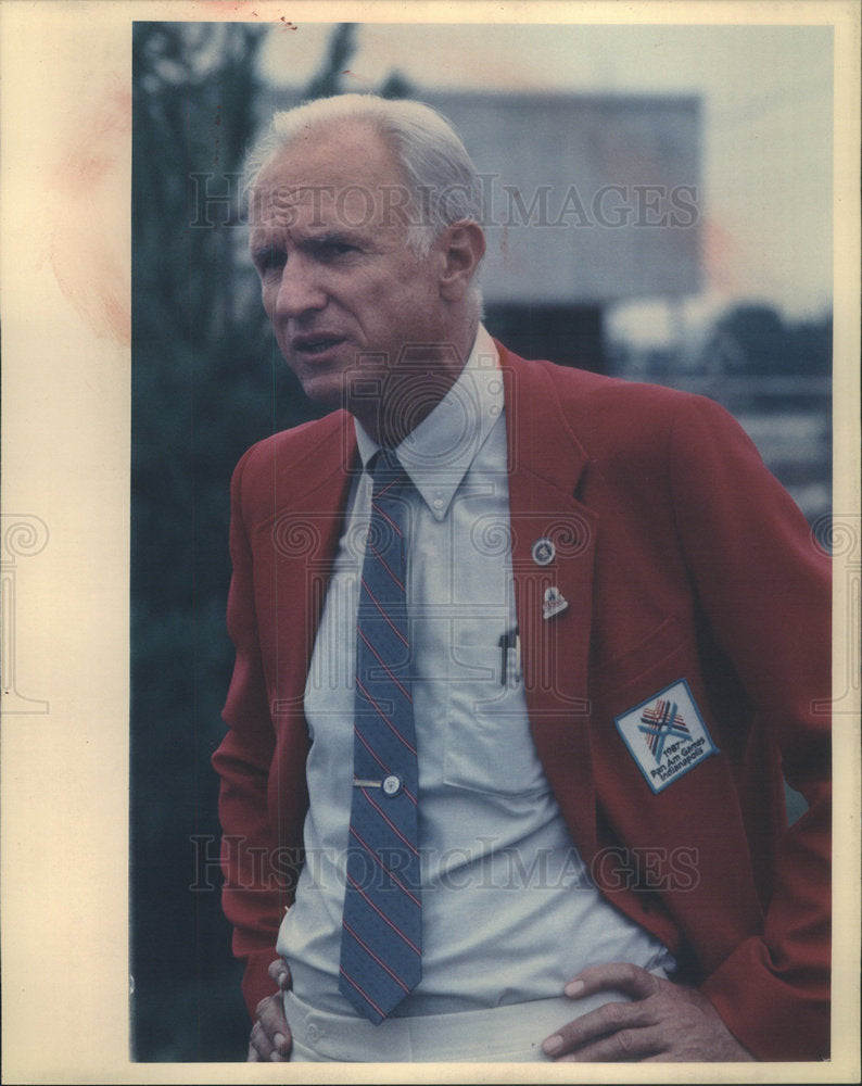 1995 Press Photo William Hundnut III Indianapolis Mayor - RSC73567 - Historic Images