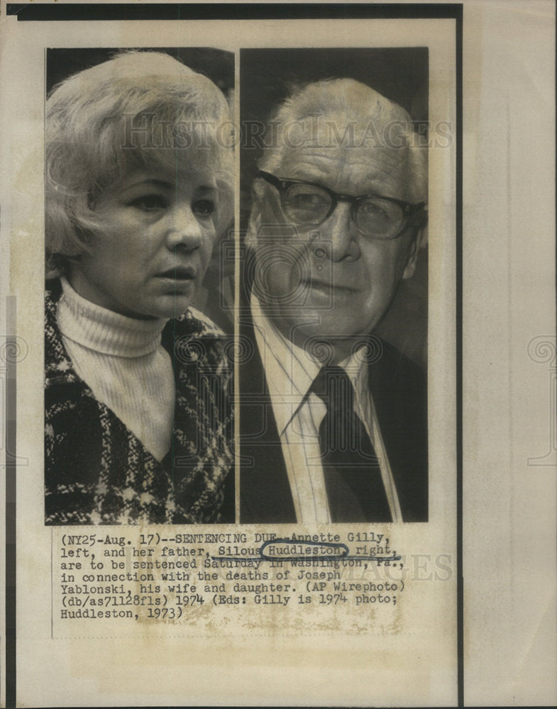 1973 Silous Huddleston Sentenced Due - Historic Images