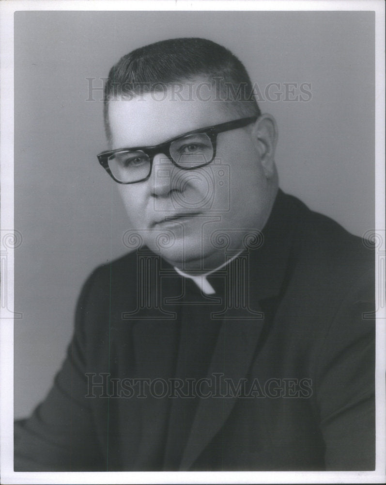 1967 Rev Father Louis Hudak O.S.B Saint Michael Archangel Church - Historic Images