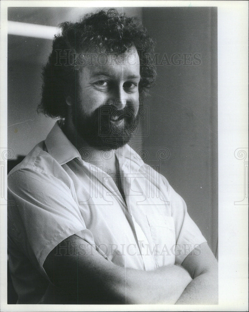 1984 Press Photo Robert Falls Wisdom Bride Artistic Director - Historic Images