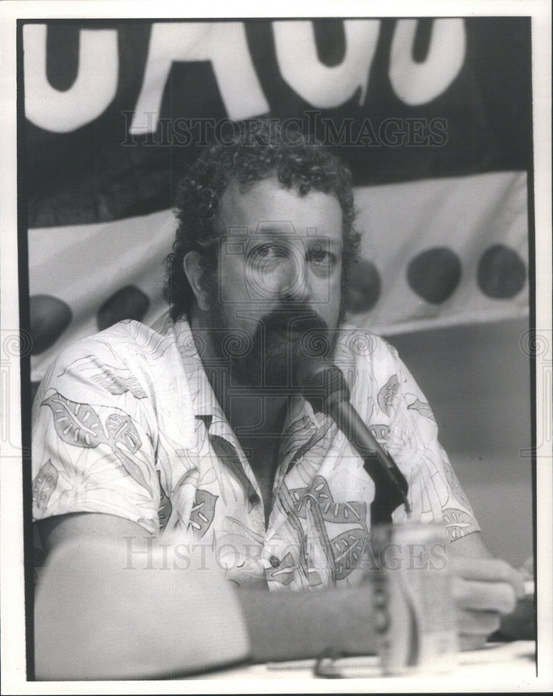 1986 Press Photo Robert Falls Artistic Director Goodman Theater - Historic Images