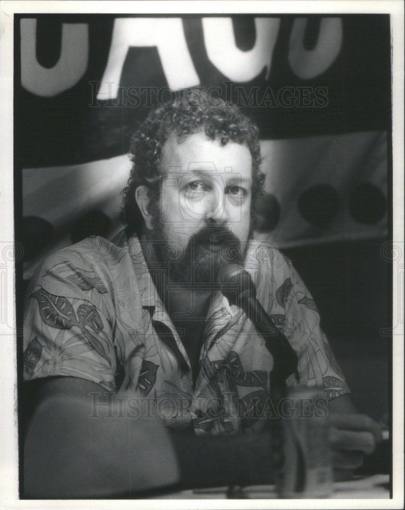 1986 Press Photo ROBERT FALLS ARTISTIC DIRECTOR GOODMAN THEATER - Historic Images